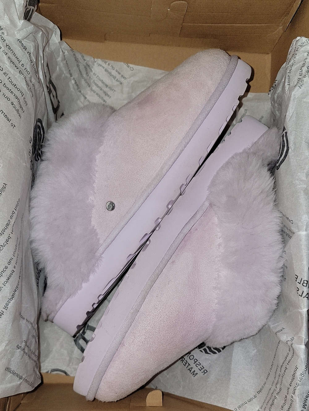 UGG Coquette Size 12 Pink EUC with Box